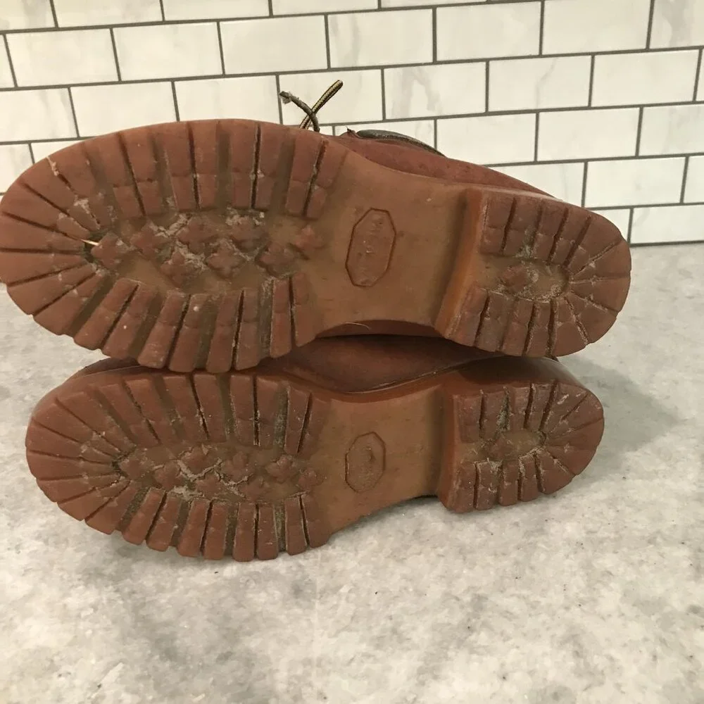 Herman Survivors Work Boots Mens Size 9 Brown Waterproof Insulated Leather